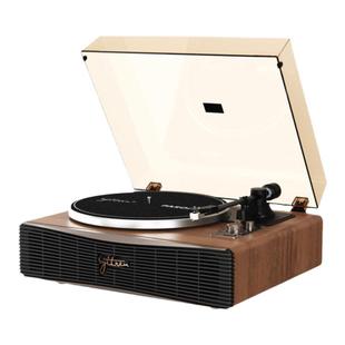 Syitren赛塔林PARON二代黑胶唱片机复古留声机现代LP蓝牙音响礼物