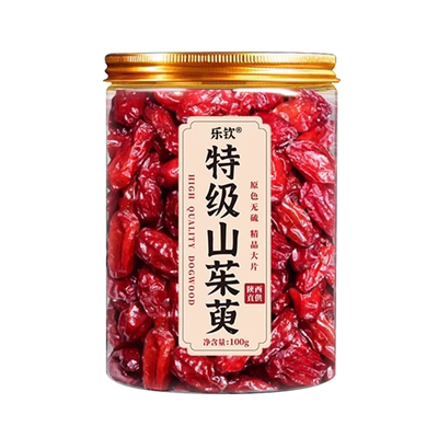 山茱萸中药材正品官方旗舰店秦岭野生泡水喝的功效与作用山萸肉ZZ