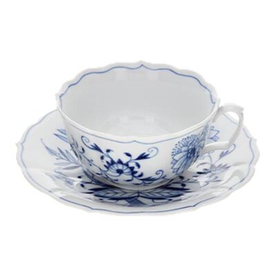 梅森Meissen蓝洋葱茶杯自用送礼