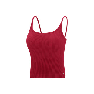 VfU一体织运动内衣无缝肌理感莫代尔吊带背心外穿瑜伽普拉提文胸