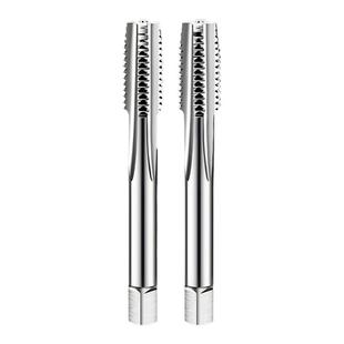 一攻二攻成付直槽丝锥6542高速钢机用手用头锥二锥碳钢铝攻丝工具