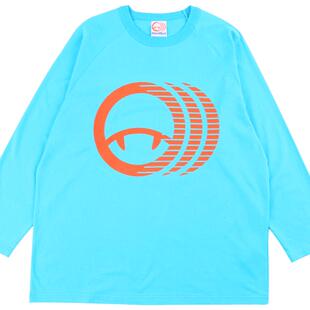 DEVIL NUT潮牌  恶魔 男女款简约复古图标圆领长T恤 DN体育 SET