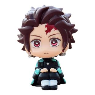 鬼灭之刃手办盲盒公仔时透无一郎我妻善逸炭治郎模型摆件动漫礼物