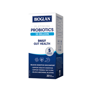 BIOGLAN宝兰300亿益生菌胶囊30粒益生菌成人调理肠胃肠道便秘官方