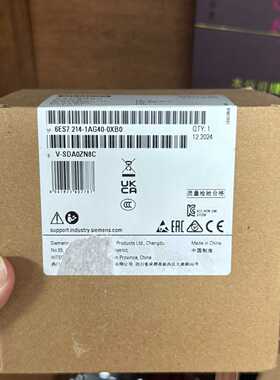 6ES72141AG400XB0西门子CPU模块全新原