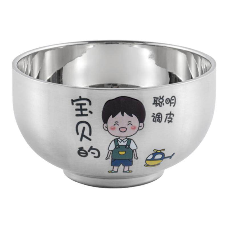 304不锈钢食品级儿童卡通宝宝碗