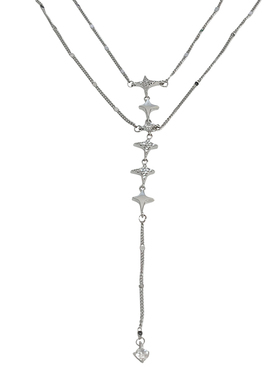 氛围感拉满！叠戴星星项链颈链