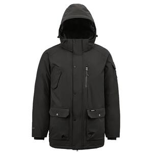 君羽鹅绒服男中长款冬季加厚工装