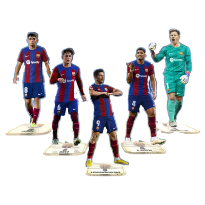 巴塞罗那俱乐部高清人形立牌