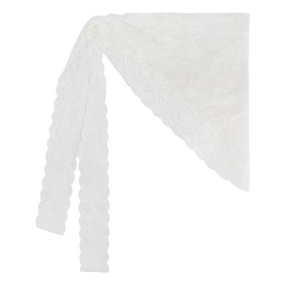 叠穿神器蕾丝花朵三角巾屁帘