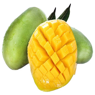 正宗越南进口玉芒果中大芒果新鲜水果水仙芒果黄皮青芒非贵妃芒台