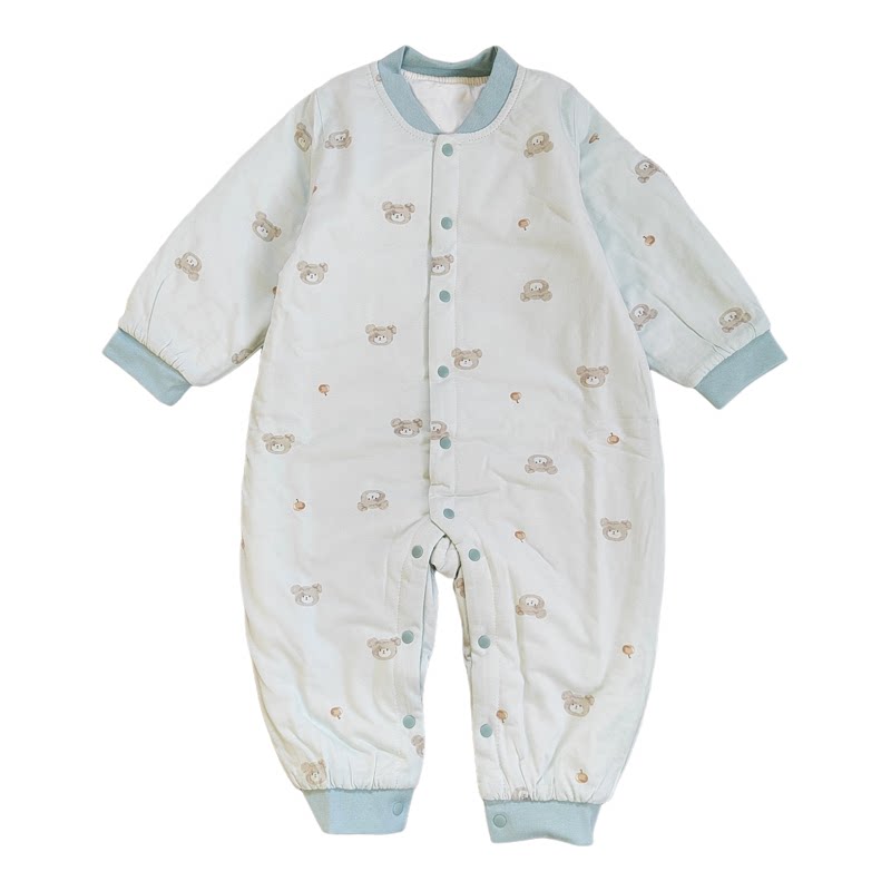 婴幼儿连体衣秋冬夹棉儿童保暖新连身衣/爬服/哈衣