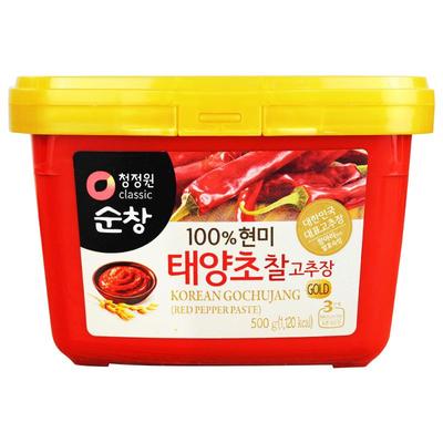 韩国清净园辣椒酱进口烤肉酱韩式