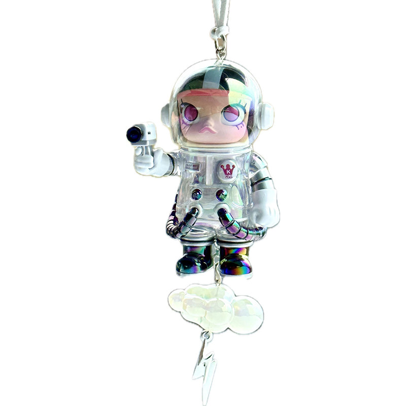 泡泡玛特MOLLYMEGA100%车载挂件