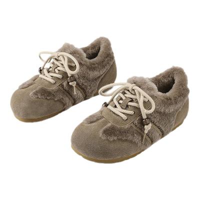 millies妙丽女加绒毛毛鞋