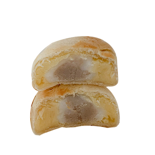 米小田 短保 传统闽南绿豆饼银耳莲子雪媚娘紫薯香芋泥饼2盒