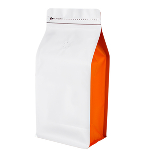 利源咖啡袋彩色八边封袋气阀侧拉链铝箔袋咖啡豆茶叶休闲食品包装