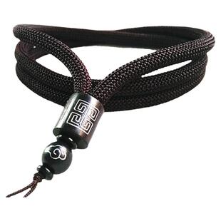 吊坠挂绳男款翡翠玉坠挂件粗绳玉佩项链绳玉器手把件专用绳子高端