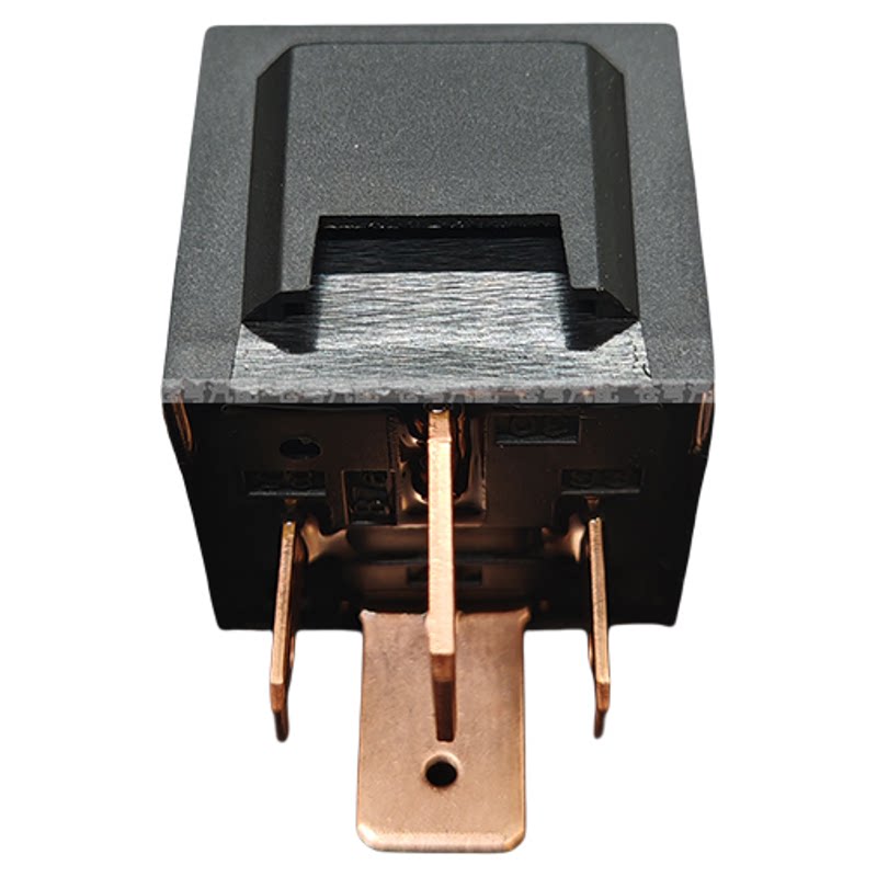 中汽12V24V工程车宽脚专用80A大脚启动风扇继电器 大电流4针5插脚
