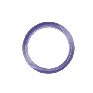 韩版紫罗兰猫眼石手镯女款紫水晶手环紫玉髓玉镯子情侣饰品