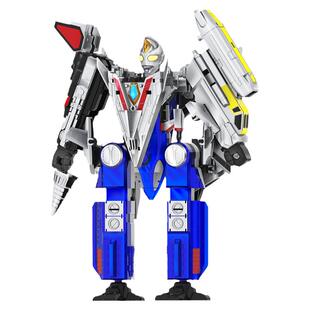 正版戴拿奥特曼六合体儿童机甲机器人变形飞机玩具男孩胜利神鹰号