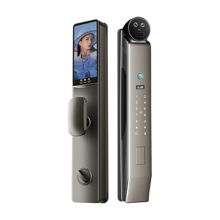 志高智能门锁密码指纹家用防盗门电子入户门带监控全自动大门可视