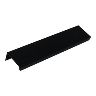 隐形拉手免打孔现代简约高档抽屉衣橱柜门暗把手加长通顶黑色