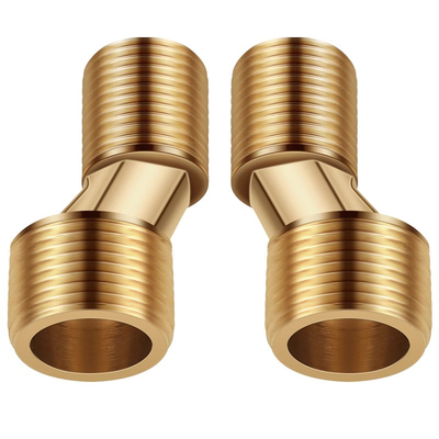 全铜淋浴龙头配件花洒曲角接头