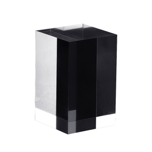 高透明亚克力方柱水晶方块底座托化妆品展示台珠宝道具陈列展示架