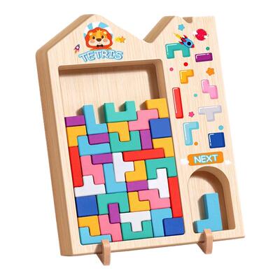 俄罗斯方块积木益智玩具拼图