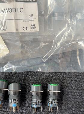 【请询价】9个【全新正品】XB6EAW3B1C绿色按钮开关 24