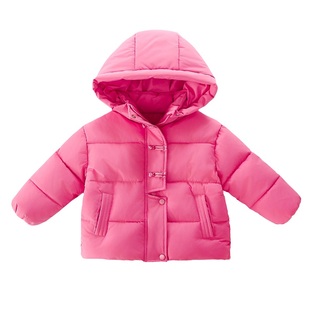 女童棉袄2025新款冬装超儿童好看羽绒棉服女宝宝冬季加厚棉衣外套