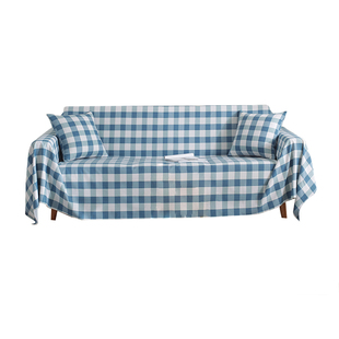 沙发垫ins万能防尘盖布现代简约沙发套懒人沙发盖布全盖四季通用