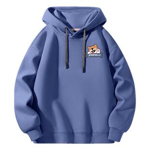 卫衣男款青少年2026新款春季初中生连帽外套春秋款宽松春装上衣男