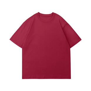 班尼路红色马年本命年纯棉短袖t恤女夏2026新款宽松内搭打底上衣H