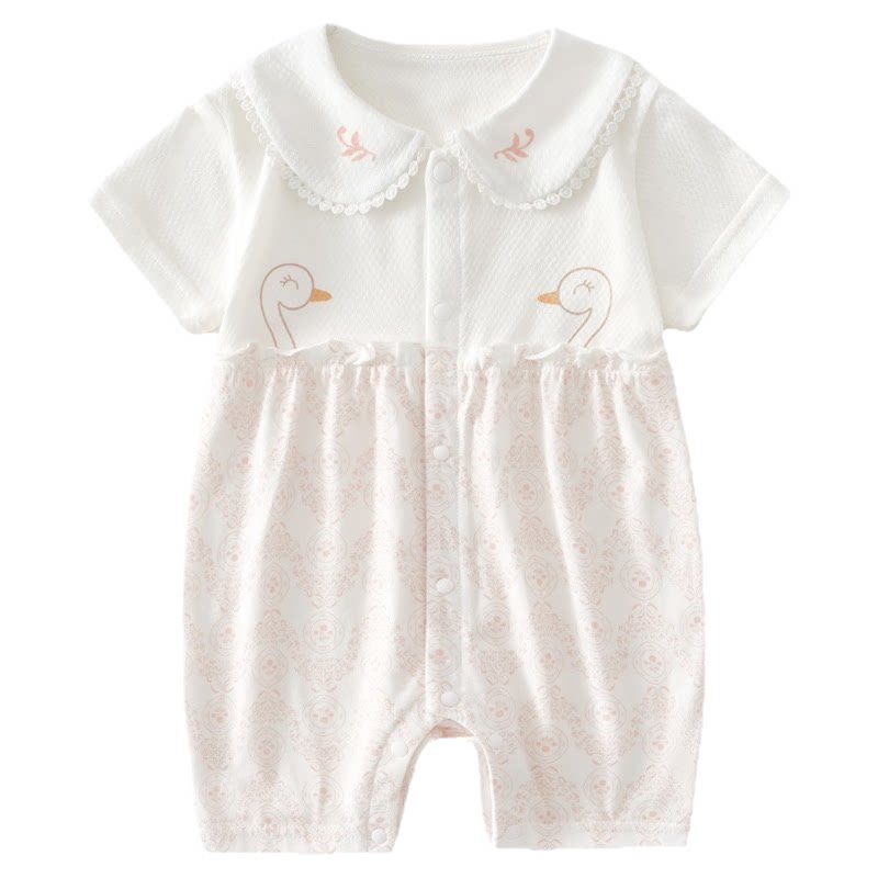 皮偌乔婴幼儿连体衣夏装薄款纯棉连身衣/爬服/哈衣