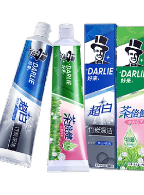 好来超白茉莉白茶护龈牙膏370g