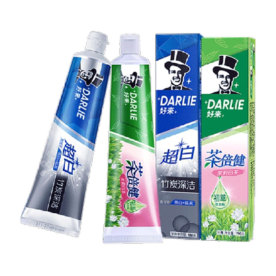 DARLIE好来超白茶茉莉牙膏