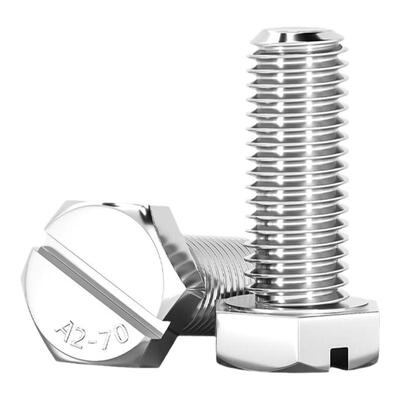 GB29.1304不锈钢一字外六角螺丝