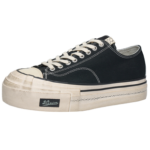 visvim cantq skagway新款复古做旧内增高网红百搭潮牌情侣帆布鞋