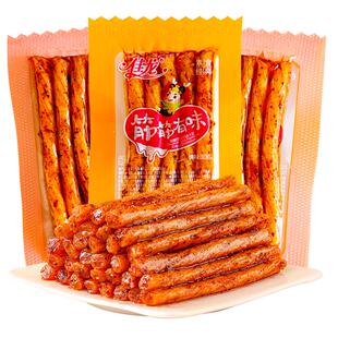 佳龙筋筋有味素牛筋劲道耐嚼博士素鸡筋辣条校园怀旧麻辣豆筋零食
