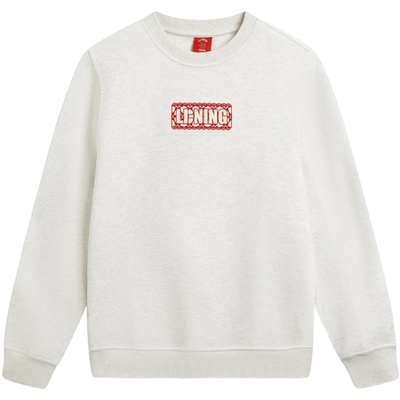 LI-NING李宁男子运动休闲套头衫卫衣AWDW281-7