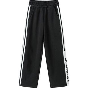 【balaOne】巴拉巴拉童装男童长裤儿童裤子2026新款春装直筒卫裤