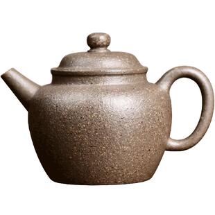 宜兴紫砂壶纯手工青降坡小容量品泡茶壶宝山青降坡泥巨轮珠100cc