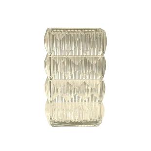 北欧玻璃花瓶透明 客厅插花鲜花玫瑰小皱菊百合餐桌花器摆件