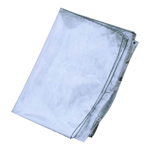 包边打孔塑料膜超透明防雨水软膜加厚PVC隔断布窗户阳台隔离篷布