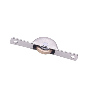 推拉门滑轮鲍鱼轮纱窗轮地轮推拉门轮移门轮橱柜衣柜加大小铁平轮