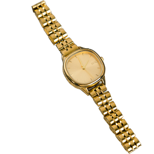 haida复古精致小众高级钢带ins百搭轻奢小金豆女士手表礼物