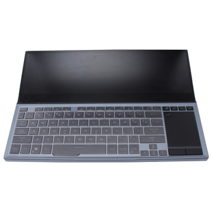 适用ASUS华硕ROG玩家国度冰刃5双屏GX550L笔记本15.6英寸4电脑551Q键盘膜TPU透明Zephyrus保护Duo高清屏幕膜