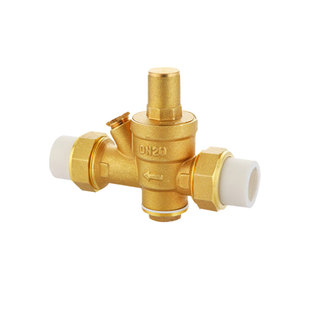 PPR20/25自来水管减压阀家用稳压阀净水器热水器恒压阀4分ppr接头